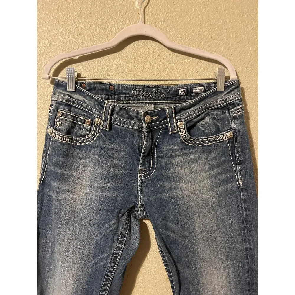 Miss Me Easy Boot Women's Jeans Size 29 - Great Condition! - Picture 2 of 8